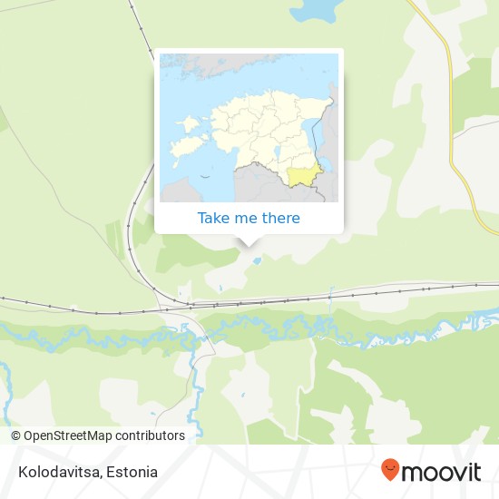 Kolodavitsa map