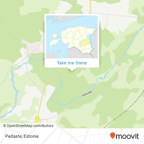 Pedaste map