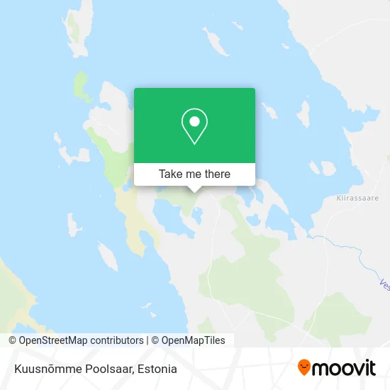 Карта Kuusnõmme Poolsaar