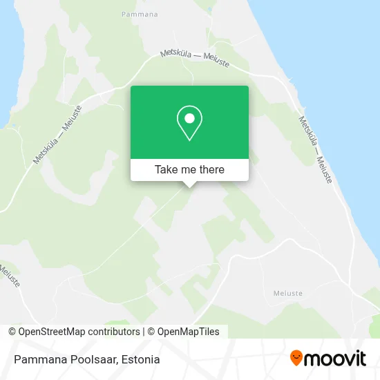 Pammana Poolsaar map