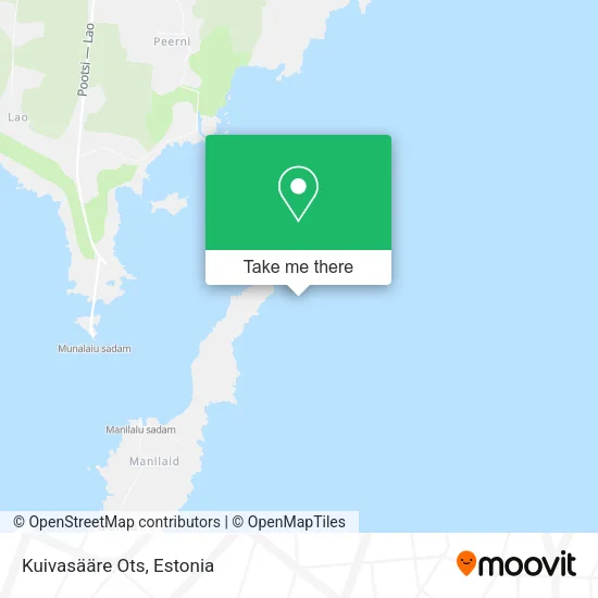 Карта Kuivasääre Ots