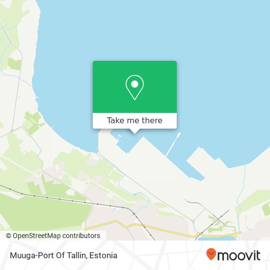Карта Muuga-Port Of Tallin