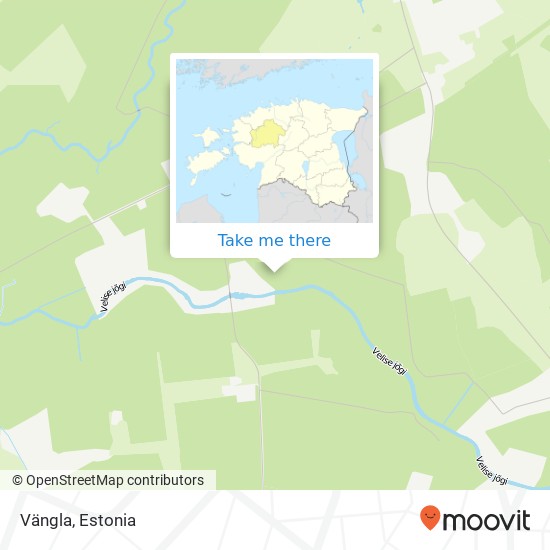 Карта Vängla