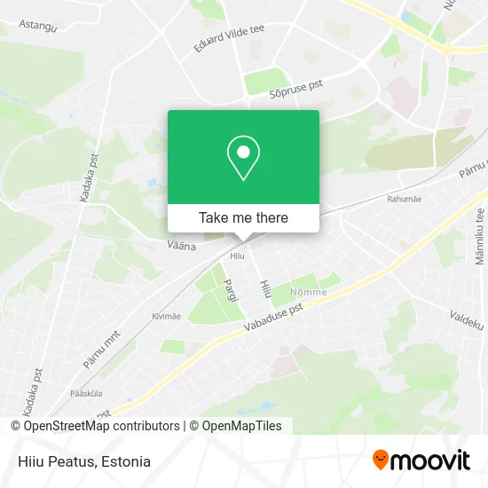 Карта Hiiu Peatus
