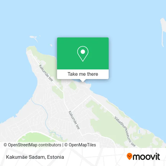 Карта Kakumäe Sadam