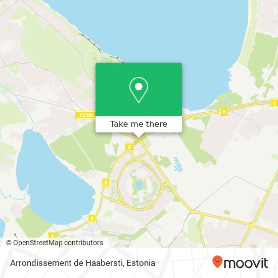 Arrondissement de Haabersti map