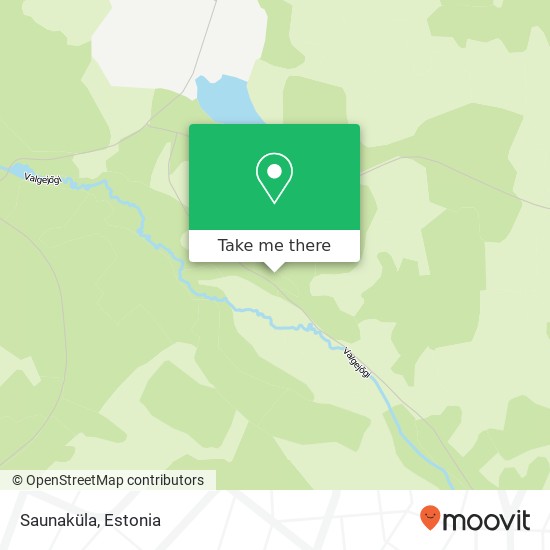Карта Saunaküla