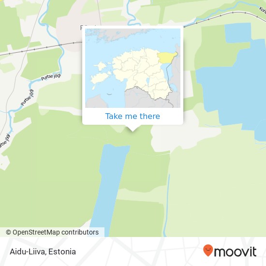 Aidu-Liiva map