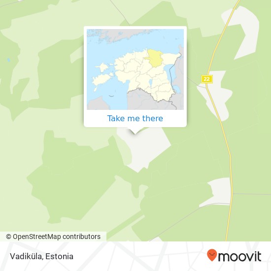 Vadiküla map