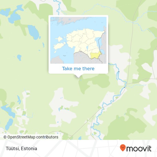 Карта Tüütsi
