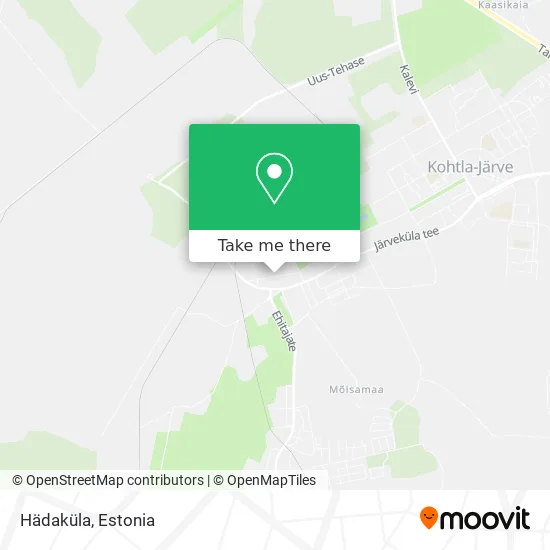 Карта Hädaküla