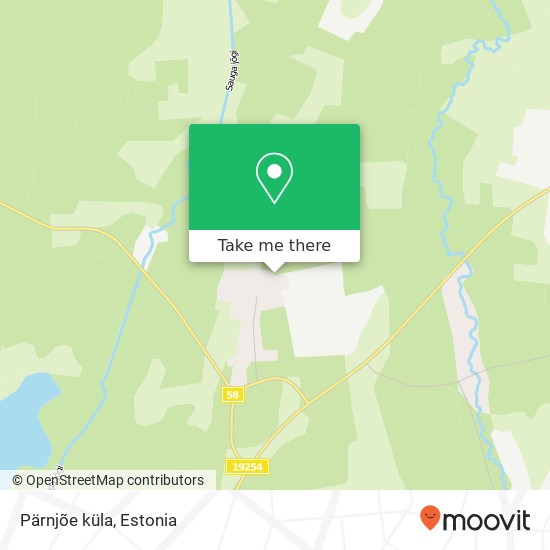 Pärnjõe küla map