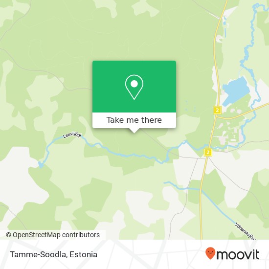 Tamme-Soodla map