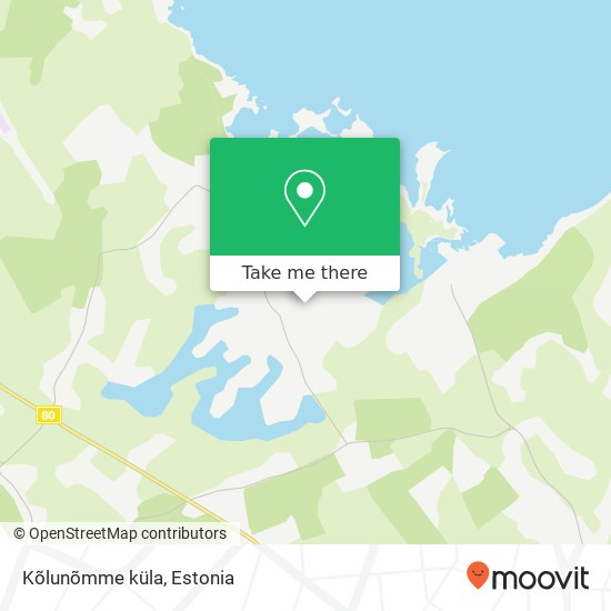 Kõlunõmme küla map