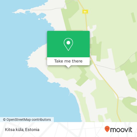 Kitsa küla map