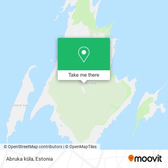 Abruka küla map