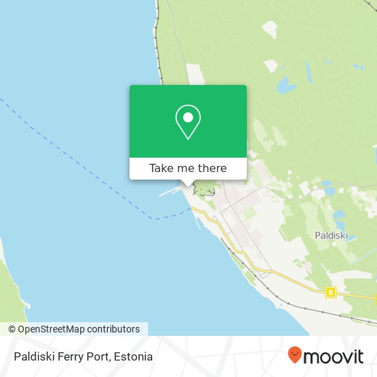 Paldiski Ferry Port map