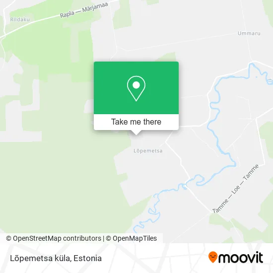 Lõpemetsa küla map