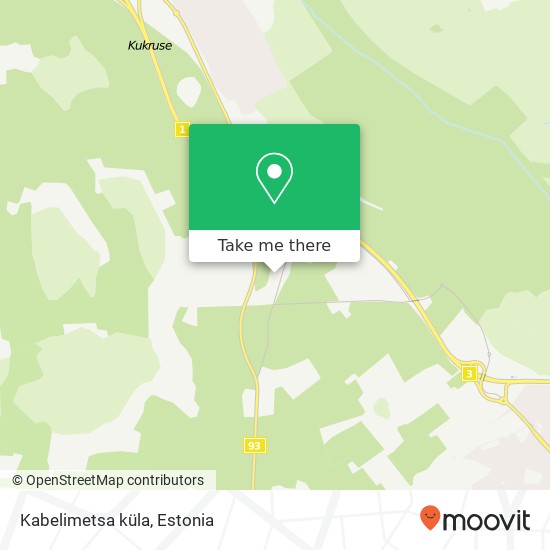 Kabelimetsa küla map