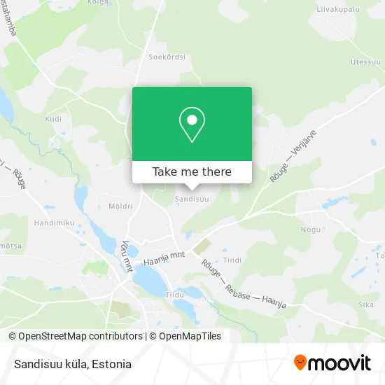 Карта Sandisuu küla