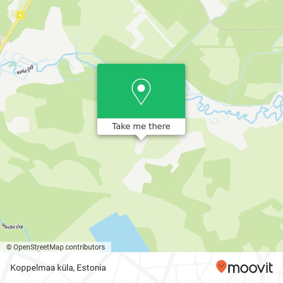 Карта Koppelmaa küla