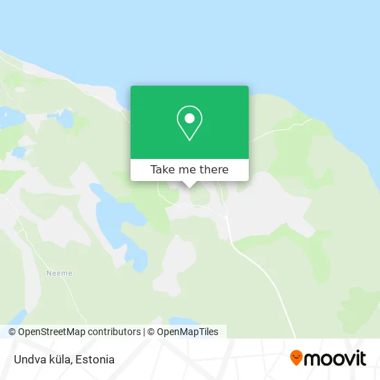Карта Undva küla