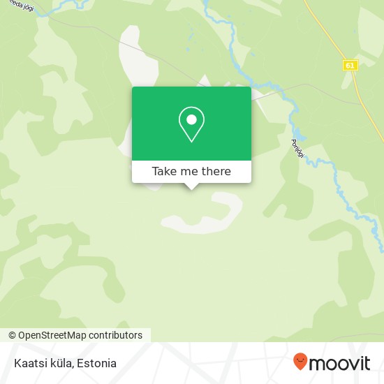 Kaatsi küla map