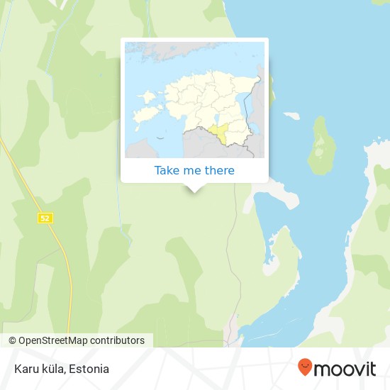 Karu küla map