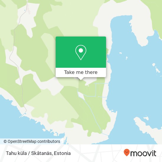 Карта Tahu küla / Skåtanäs