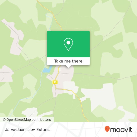 Карта Järva-Jaani alev