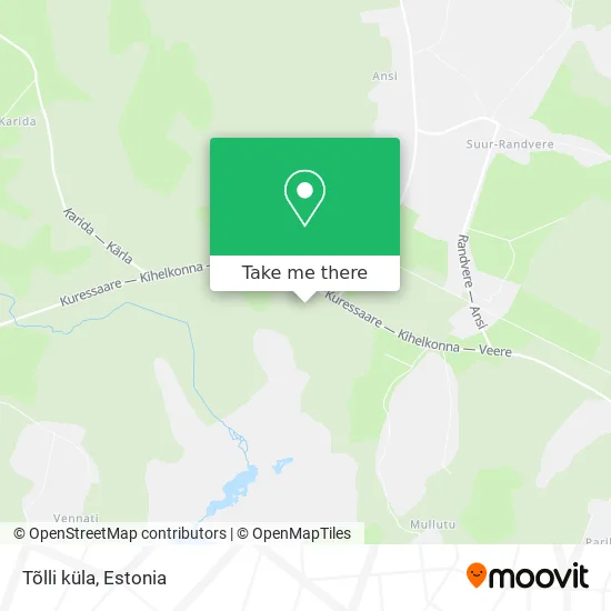 Карта Tõlli küla