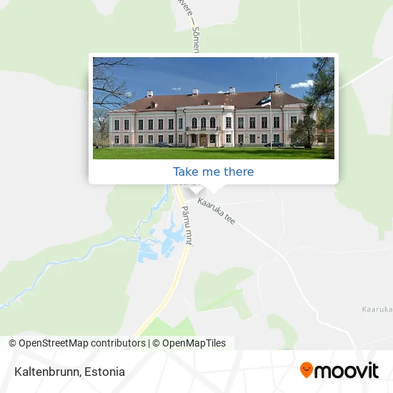Карта Kaltenbrunn