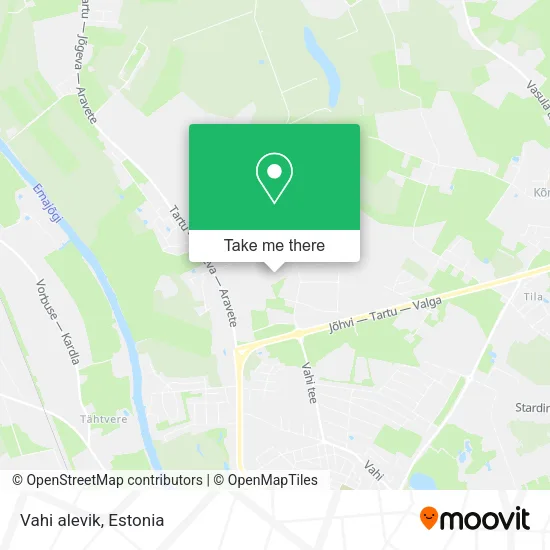 Карта Vahi alevik