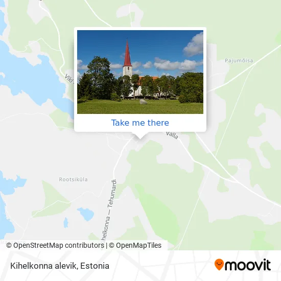 Карта Kihelkonna alevik