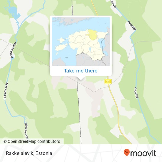 Карта Rakke alevik