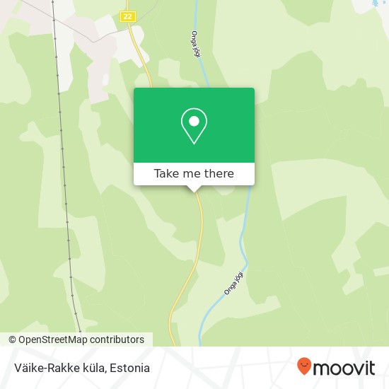 Väike-Rakke küla map