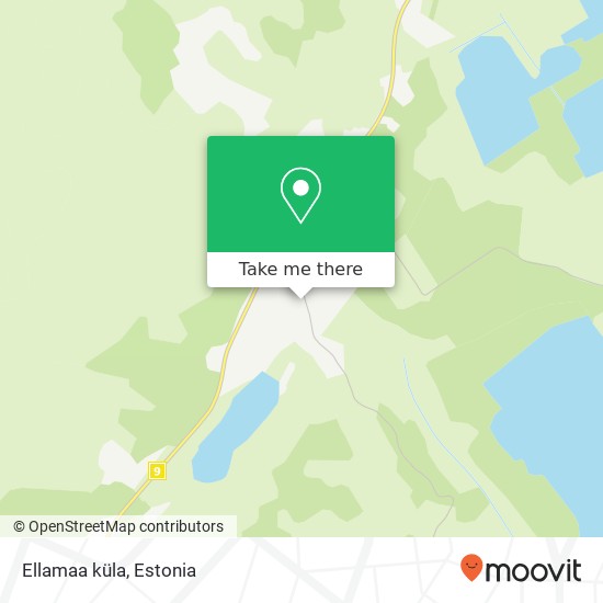 Карта Ellamaa küla