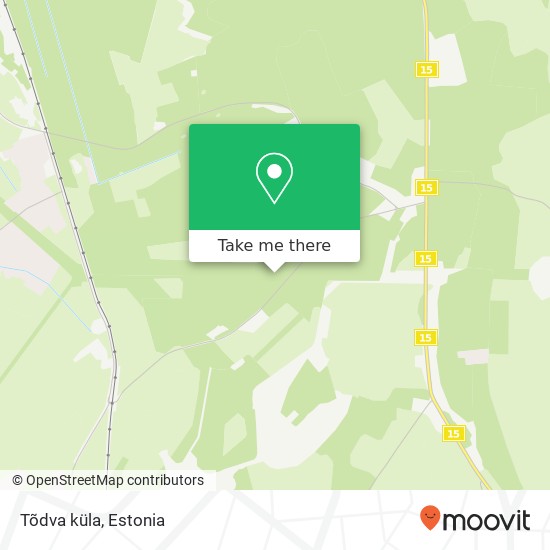 Tõdva küla map