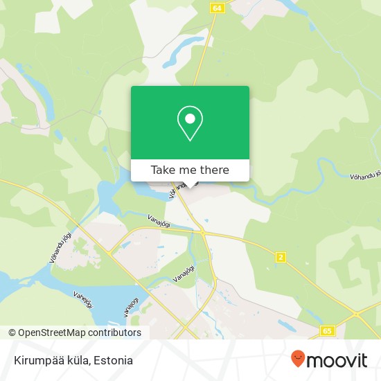 Kirumpää küla map