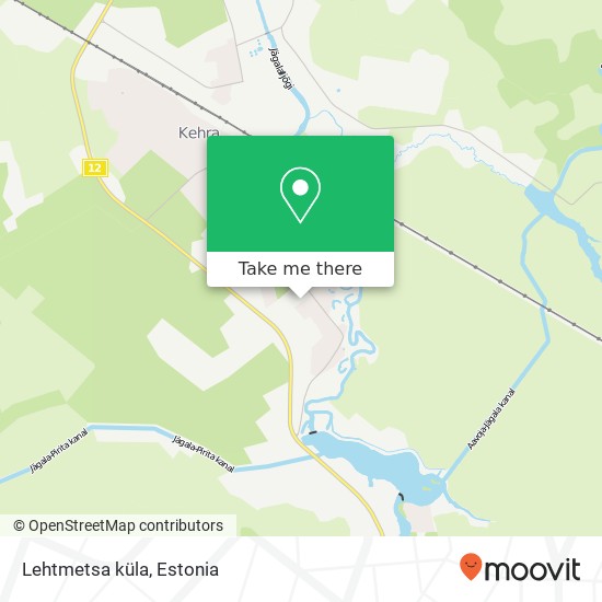 Карта Lehtmetsa küla