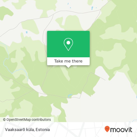 Vaaksaarõ küla map