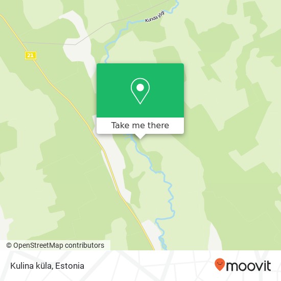 Kulina küla map