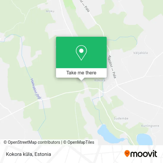 Карта Kokora küla