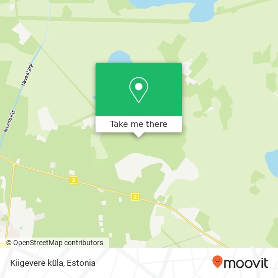 Kiigevere küla map