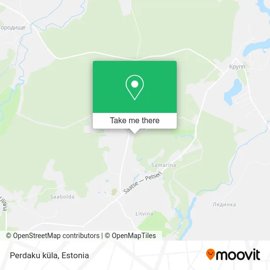 Карта Perdaku küla