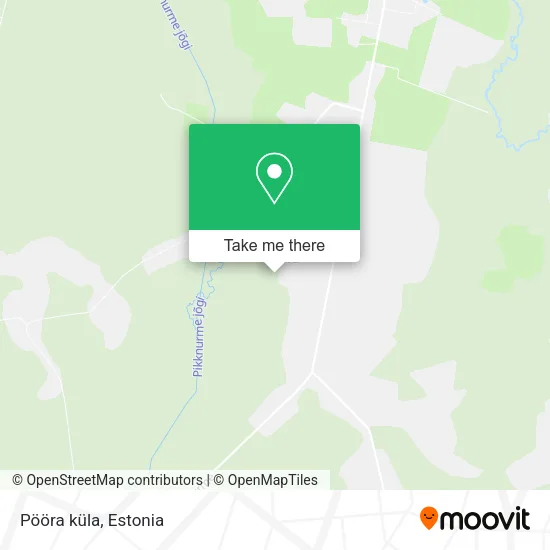 Карта Pööra küla