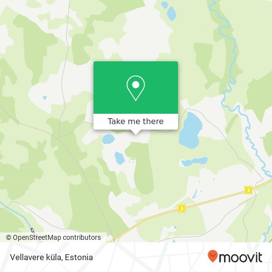 Карта Vellavere küla