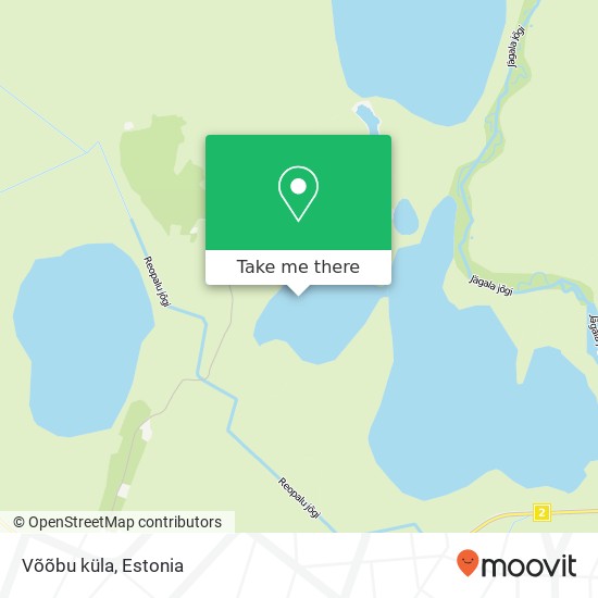 Võõbu küla map