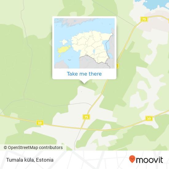 Карта Tumala küla