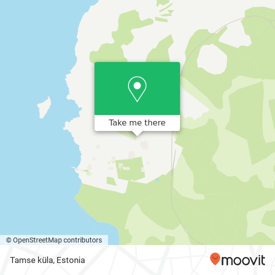 Карта Tamse küla